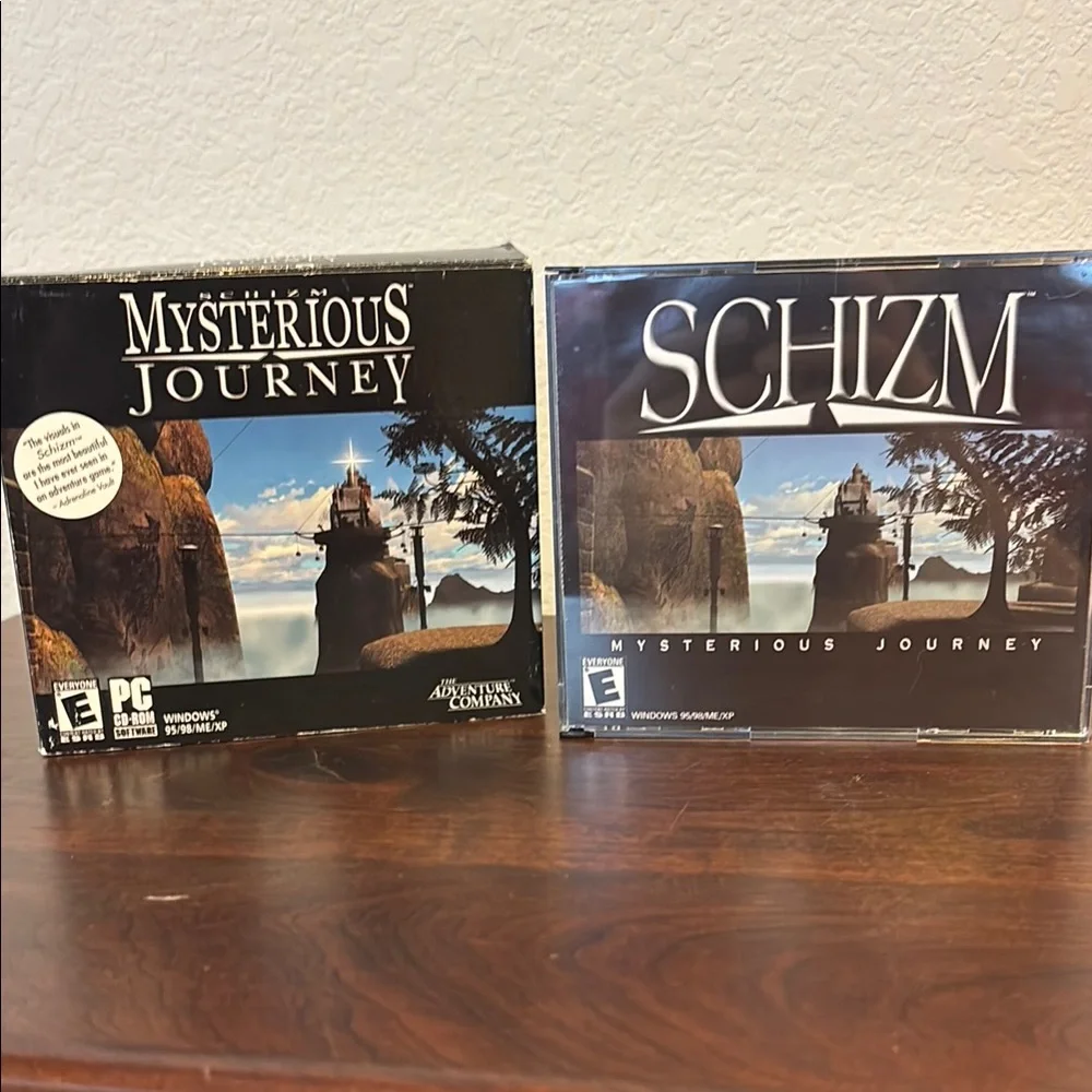 2001 Schizm Mysterious Journey PC Game Set